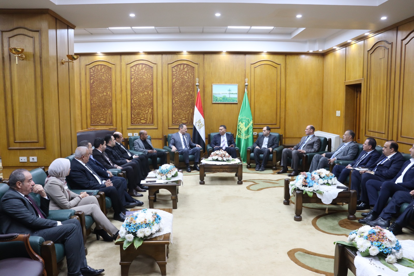 خلال اللقاء المجمع