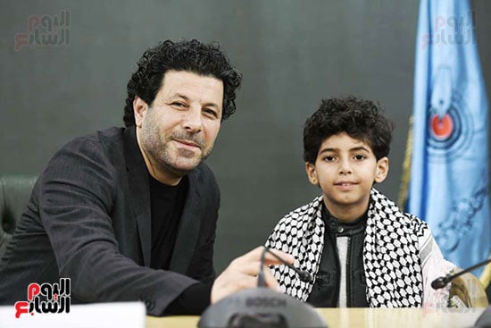 ندوة مسلسل صحاب الأرض بنقابة الصحفيين (1)