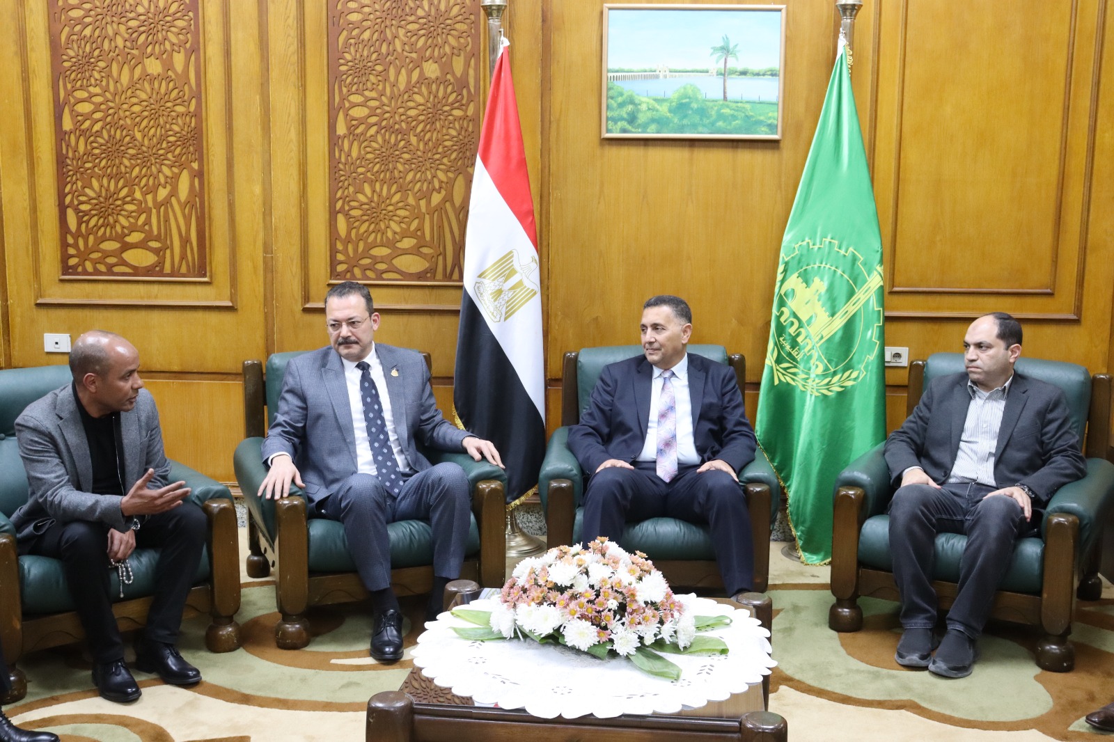 جانب من اللقاء