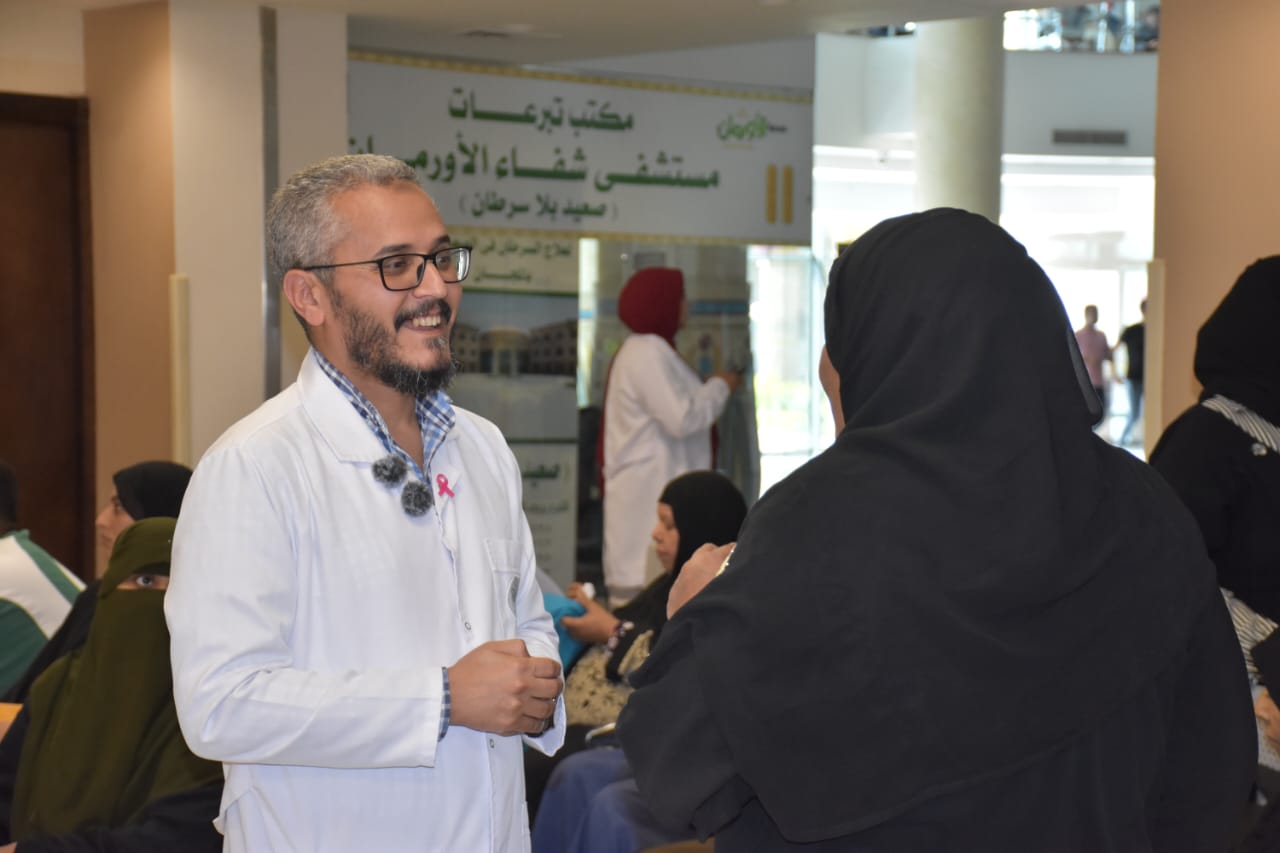 المستشفى أقدمت على تطعيم 600 سيدة من محاربات السرطان