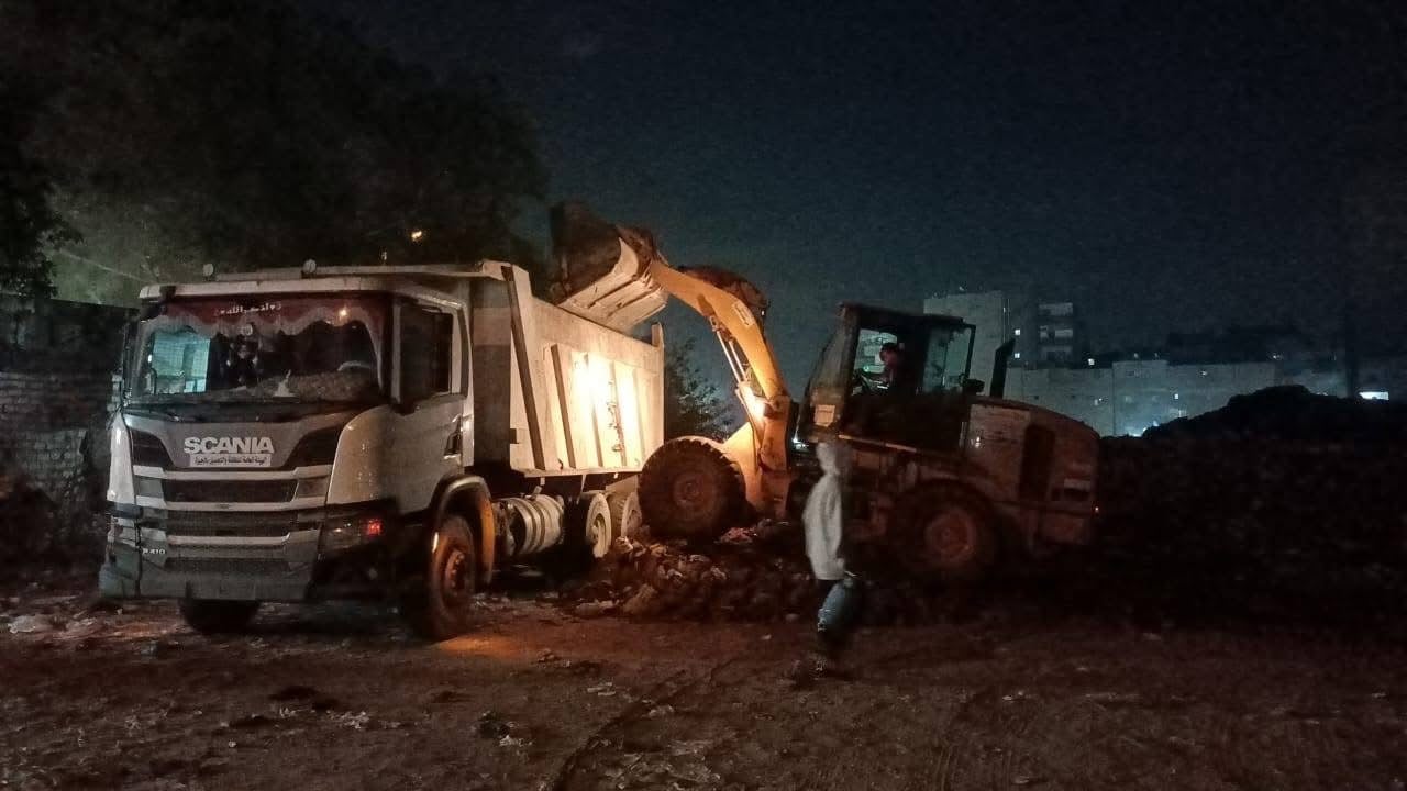 مخلفات من أرض أبو عبيدة ضمن حملات مكثفة