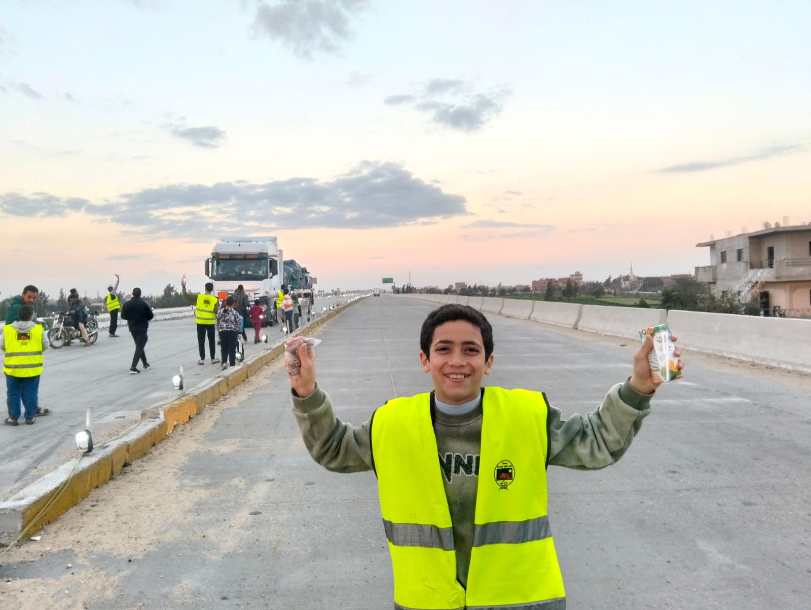 أحد الأطفال 