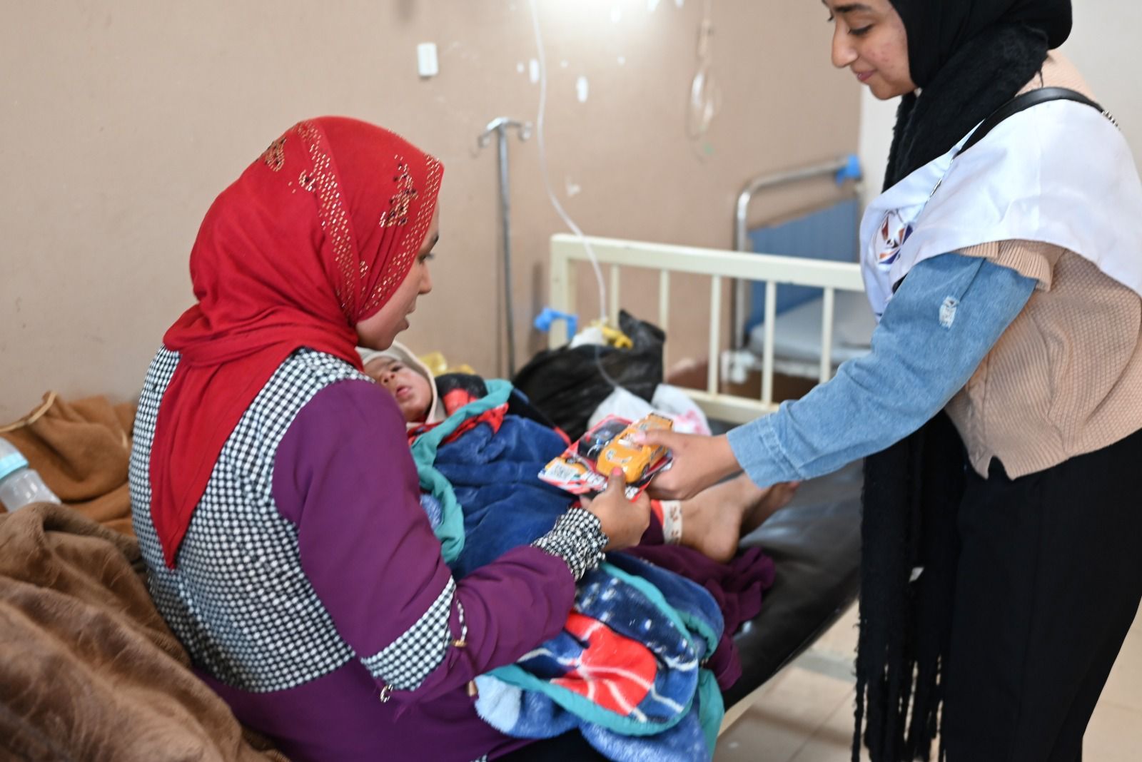 من داخل المستشفى 