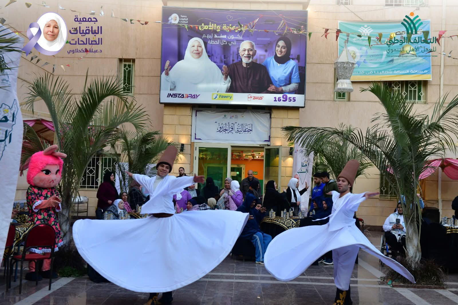 توزيع كراتين غذائية ووجبات إفطار بالمحافظات (2)