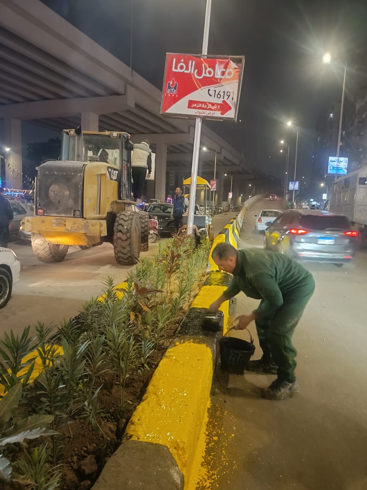 جانب من حملات النظافة