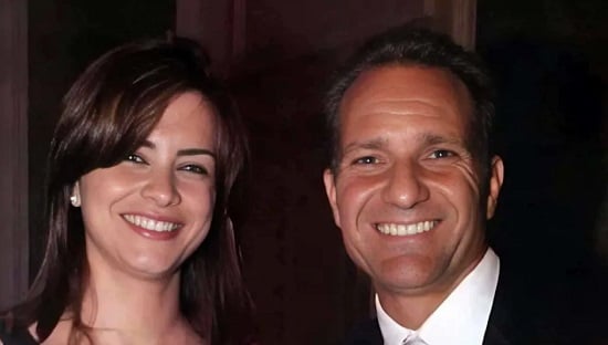 نور اللبنانية وزوجها