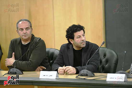 ندوة مسلسل صحاب الأرض بنقابة الصحفيين (7)