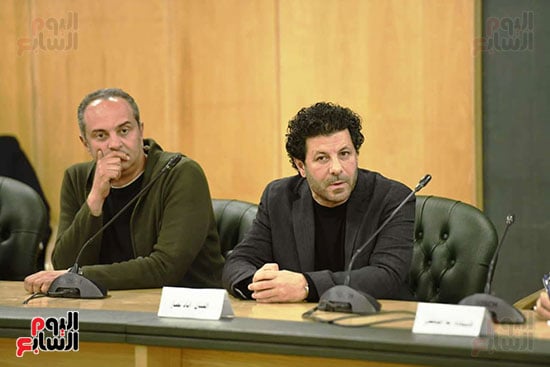 ندوة مسلسل صحاب الأرض بنقابة الصحفيين (17)