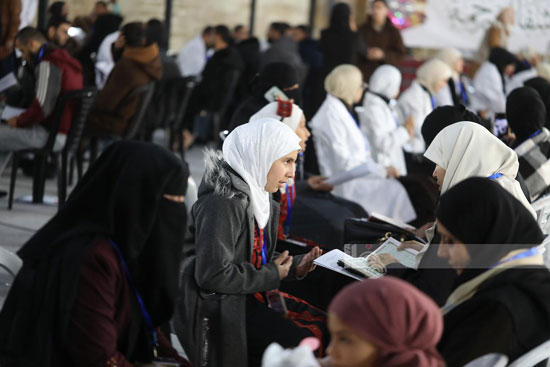 تلاوة القرأن الكريم فى غزة