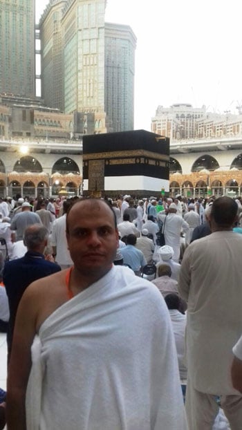 صورة الشهيد فى العمرة