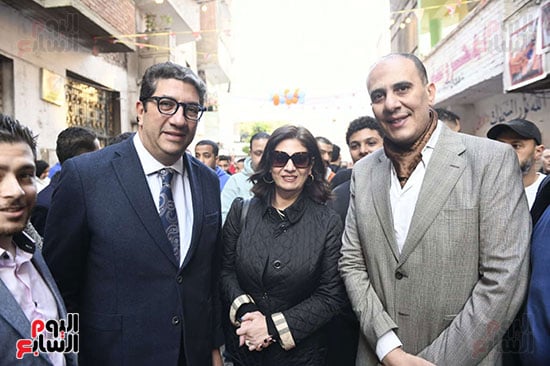 المستشار أمير رمزي والنائب دودو العمده