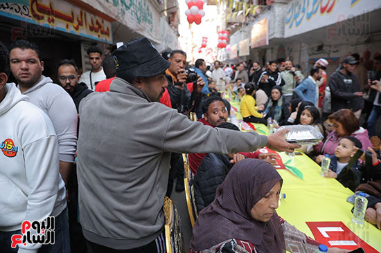 توزيع الوجبات