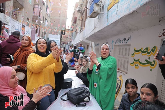 فرحة أهالى المطرية