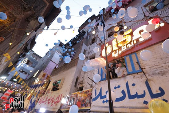 أجواء سعادة وفرحة فى المطرية