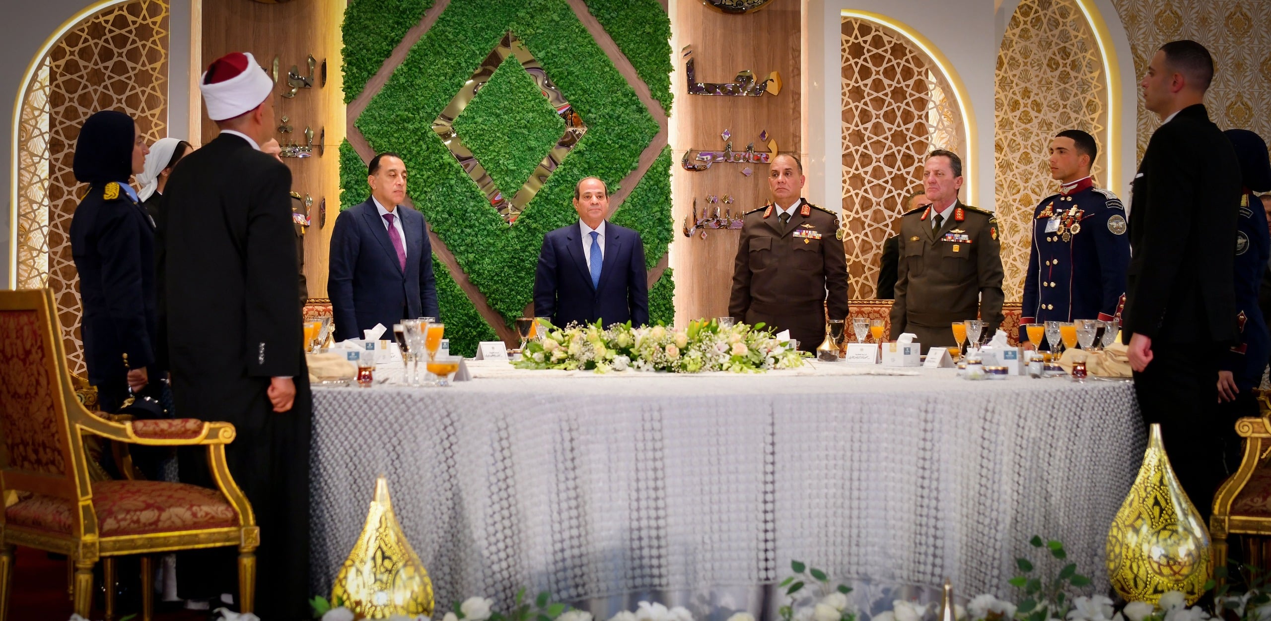 الرئيس السيسى فى حفل إفطار الأكاديمية العسكرية (4)