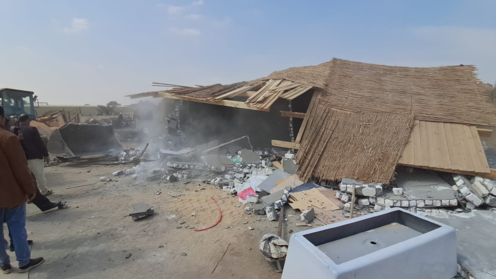 محافظة الجيزة تزيل 24 حالة بناء مخالف