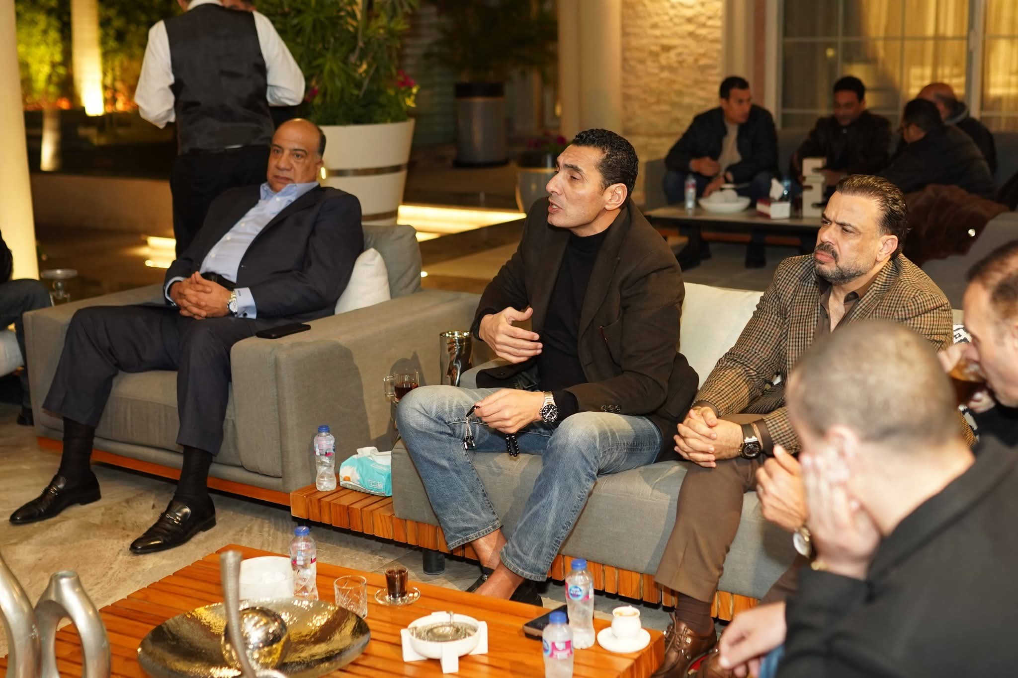 محمد مصيلحي بجوار جوهر نبيل