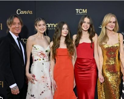 عائلة نيكول كيدمان