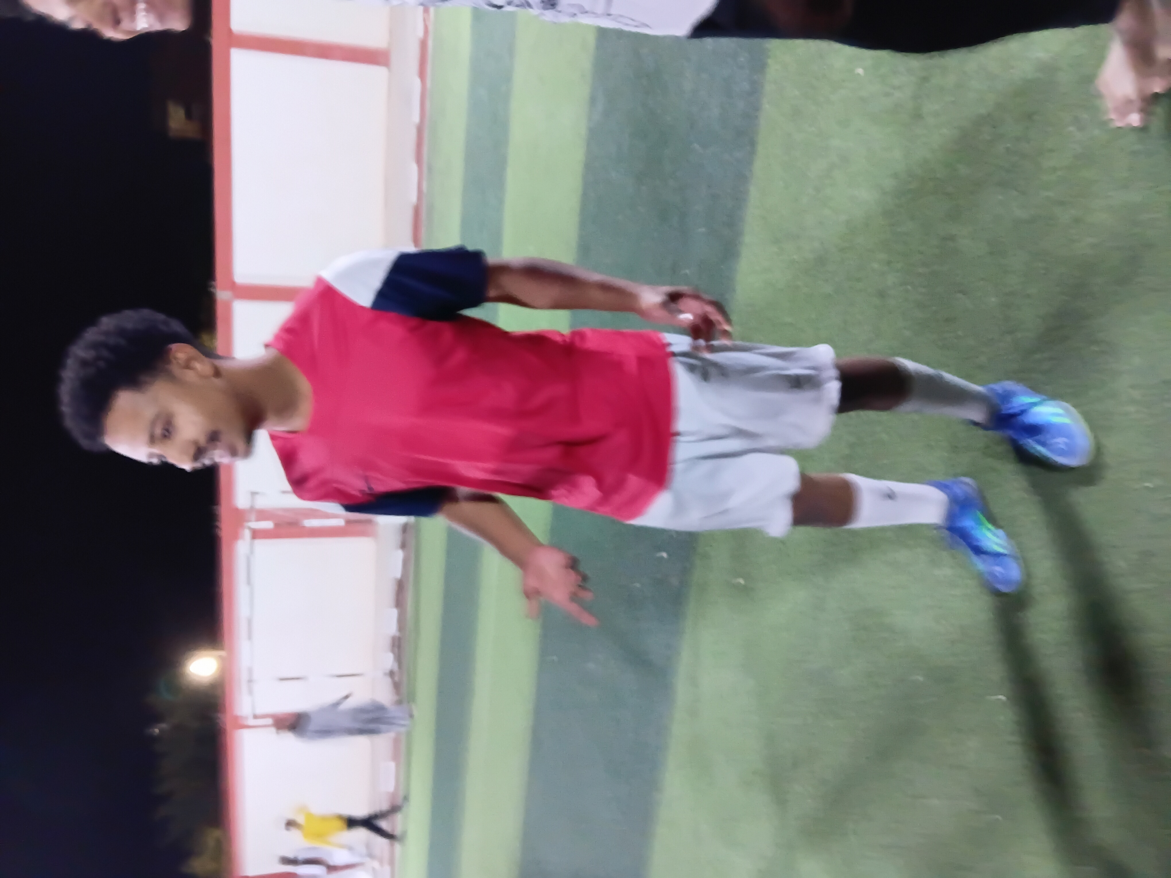 لاعب في المباراة 