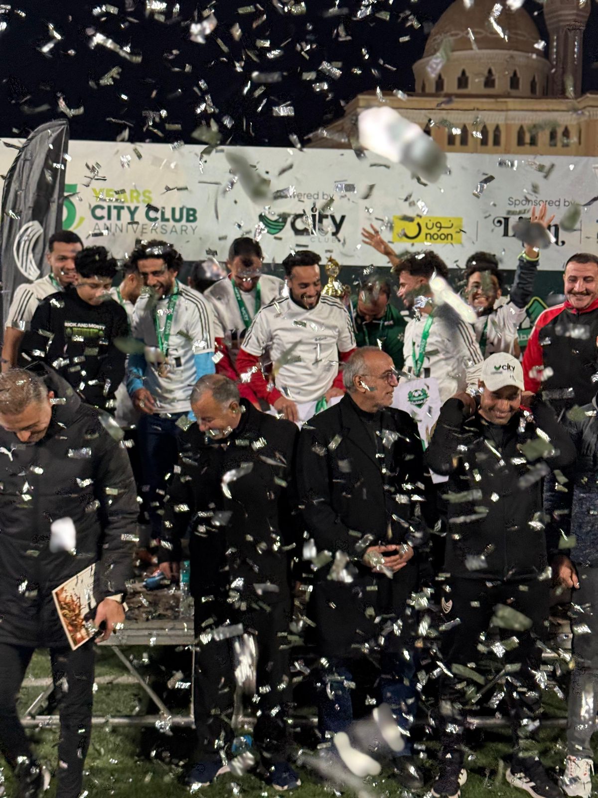 فرحة الفائزين في دورة سيتي كلوب الرمضانية