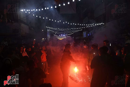 العاب نارية تضىء إمبابة