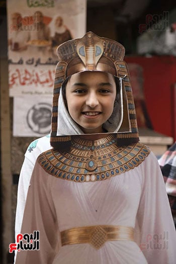 الزى الفرعونى