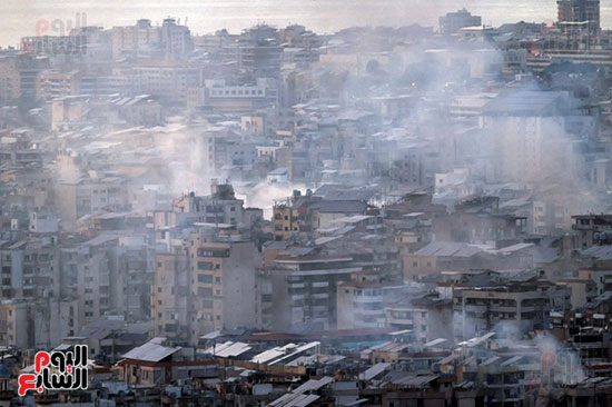 غارات عنيفة على الضاحية الجنوبية