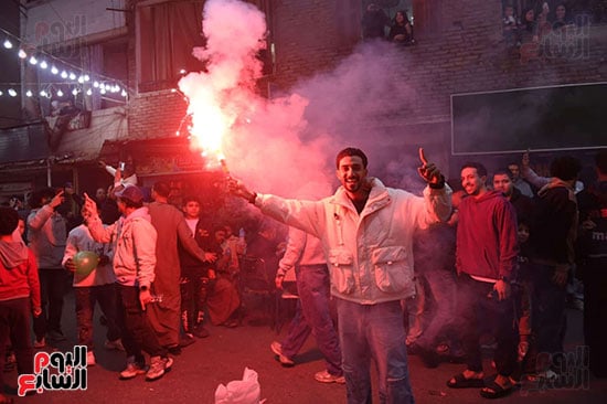 شماريخ وفرحة إفطار إمبابة