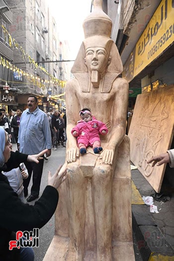 تماثيل فرعونية