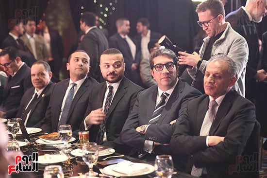 اعضاء التحالف الوطنى خلال التكريم