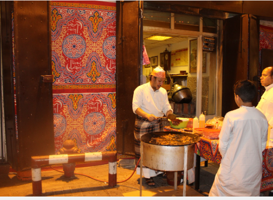 المأكولات الشعبية فى جدة