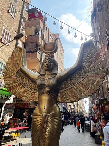 مجسمات-فرعونية-بإفطار-إمبابة-2026