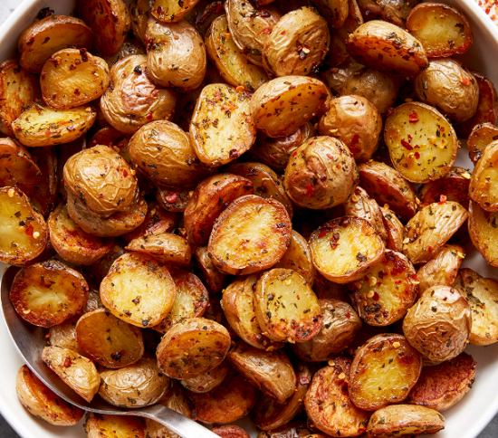 طريقة عمل البطاطس المشوية