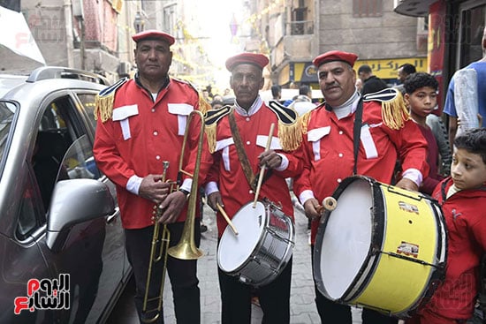 طبل ومزمار فى إفطار إمبابة