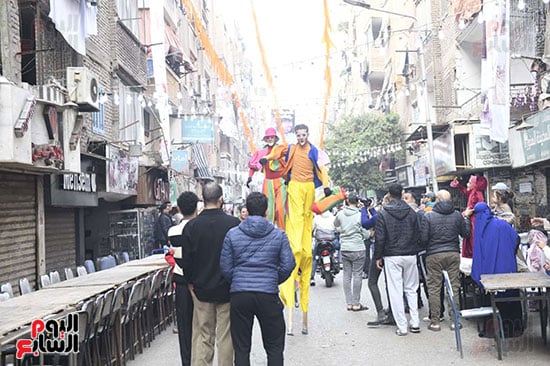 حفل إفطار جماعى فى إمبابة