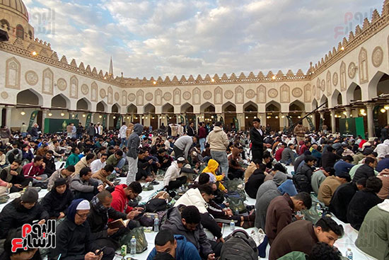 الأفطار الجماعي بالأزهر