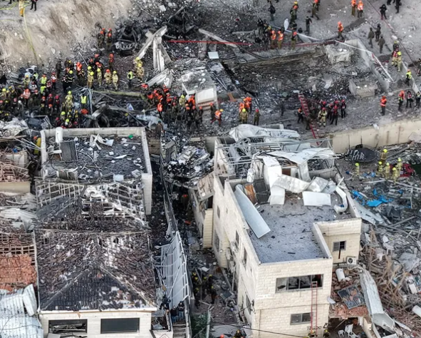 الدمار في إسرائيل