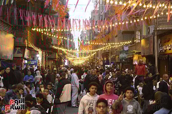 إفطار جماعى فى إمبابة