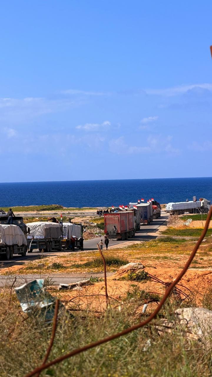 دخول المساعدات الإنسانية لقطاع غزة (3)