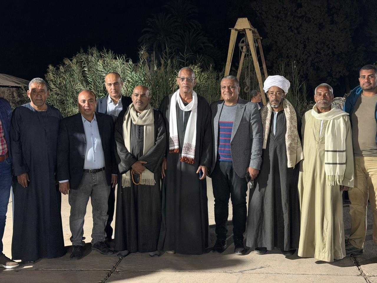 المشاركون فى الإفطار