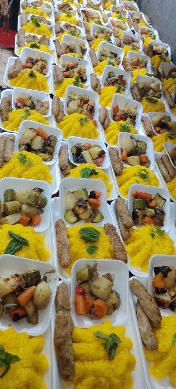 جانب من الوجبات