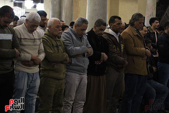 صلاة العصر في الأزهر الشريف