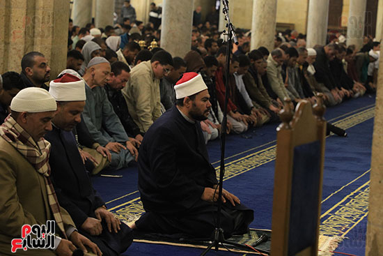 صلاة العصر من الجامع الأزهر