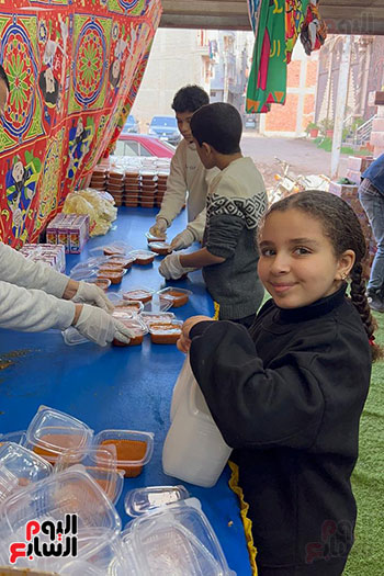 الأطفال يشاركون في فعل الخير بالدقهلية