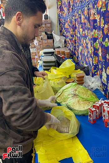 تغليق وجبات للصائمين في الدقهلية