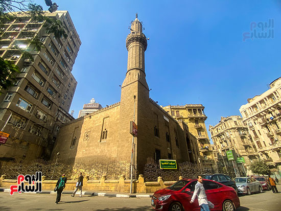 السمجد من الخارج بميدان الأوبرا