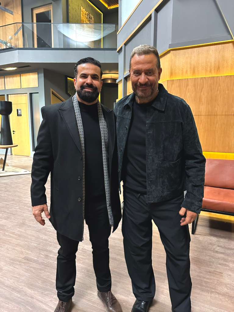 ماجد المصرى وعصام فارس