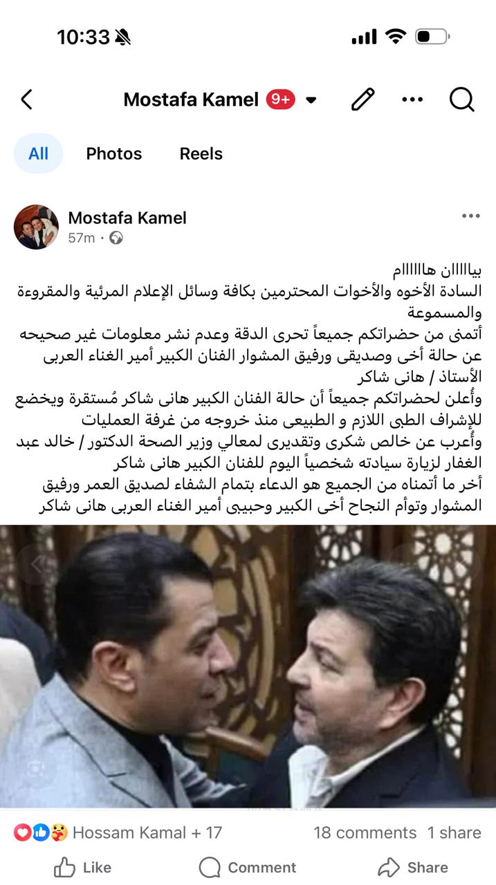 مصطفى كامل وهاني شاكر مصطفى كامل وهاني شاكر