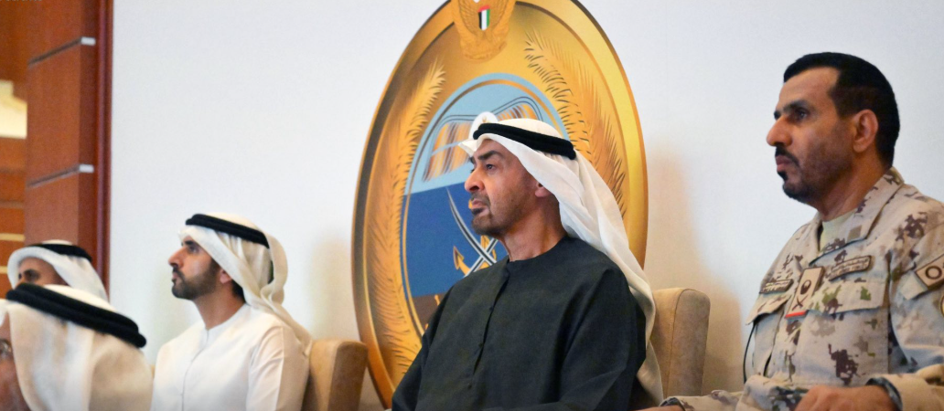 الشيخ محمد بن زايد يزور وزارة الدفاع