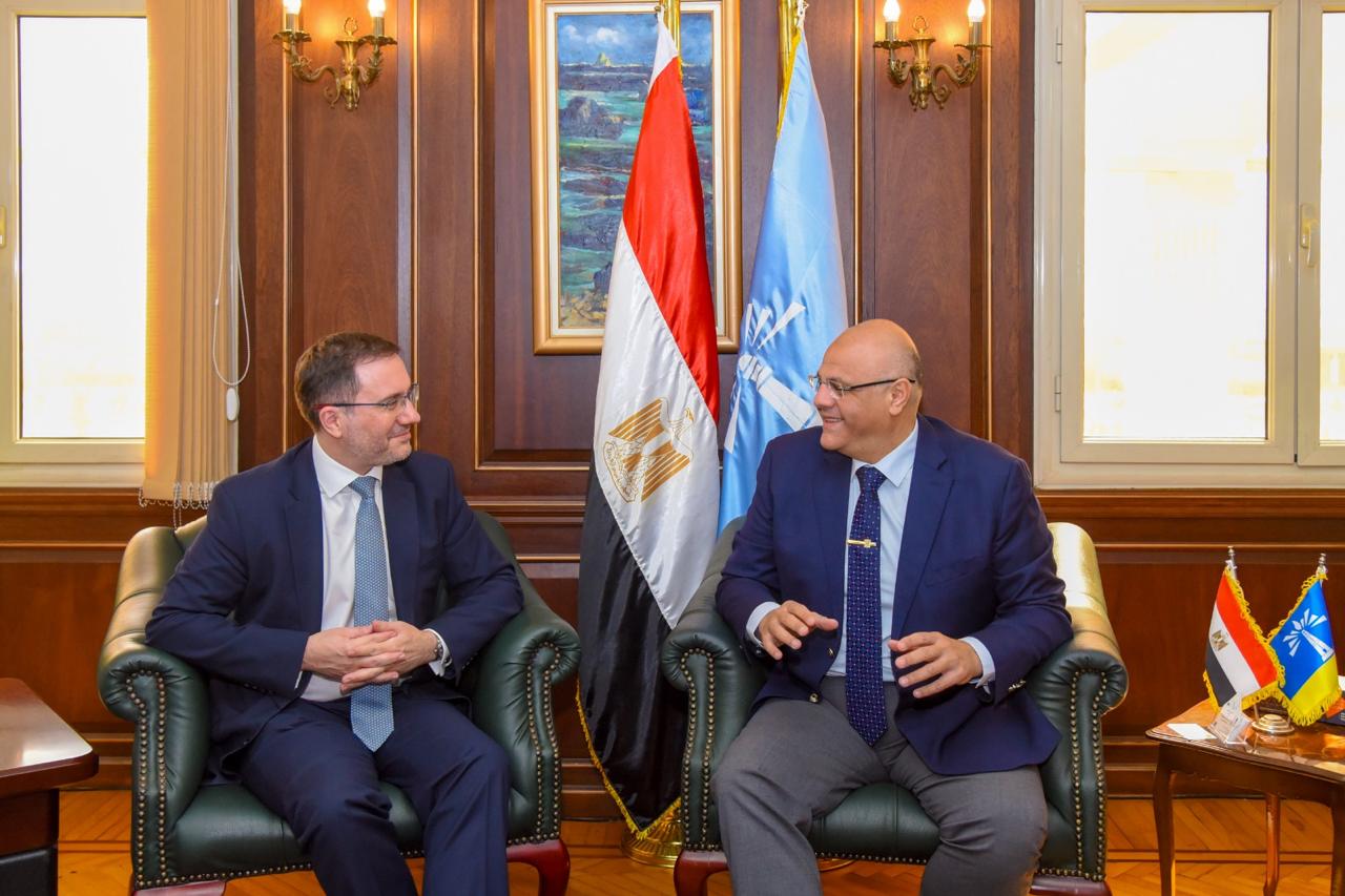محافظ الإسكندرية يستقبل سفير المملكة المتحدة